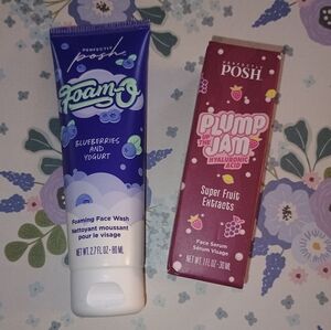 Foaming Face Wash And Face Serum